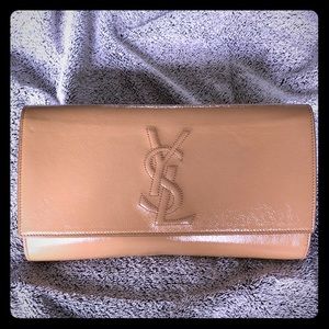 Yves Saint Laurent clutch caramel/Tan bag